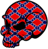 Dixieland Skull Image